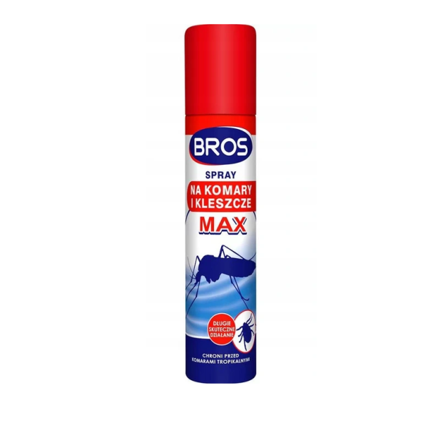 Bros-spray komary,kleszcze MAX120/90 ml
