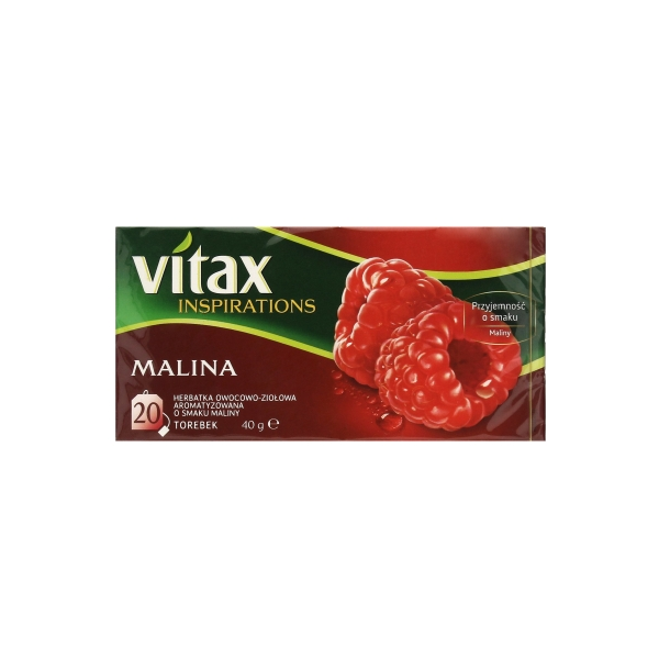 Vitax herbata  malinowa  20 torebek
