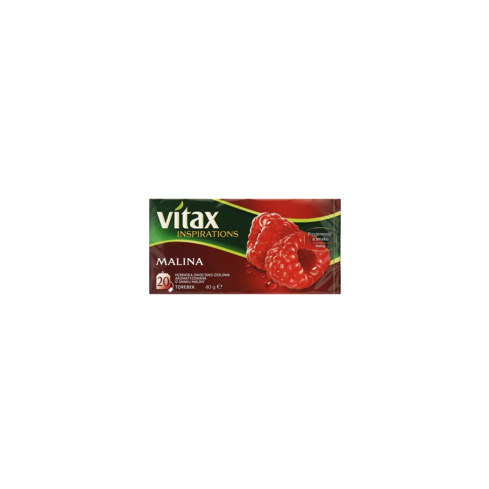 Vitax herbata  malinowa  20 torebek
