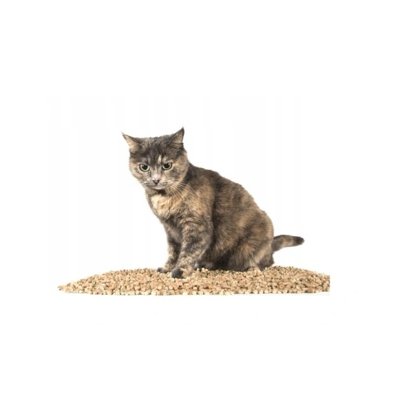 Żwirek drzewny dla zwierząt kotów pellet-15kg