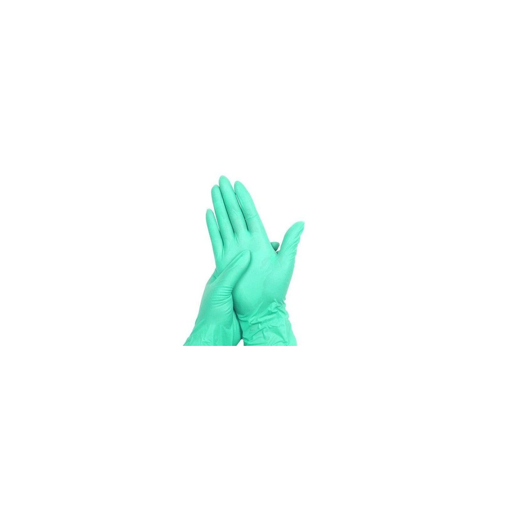 Rękawice nitrylowe medaSEPT zielone rozmiar L 100 szt ALOEVIT
