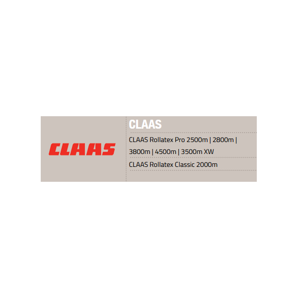 Siatka CLAAS  123X2000